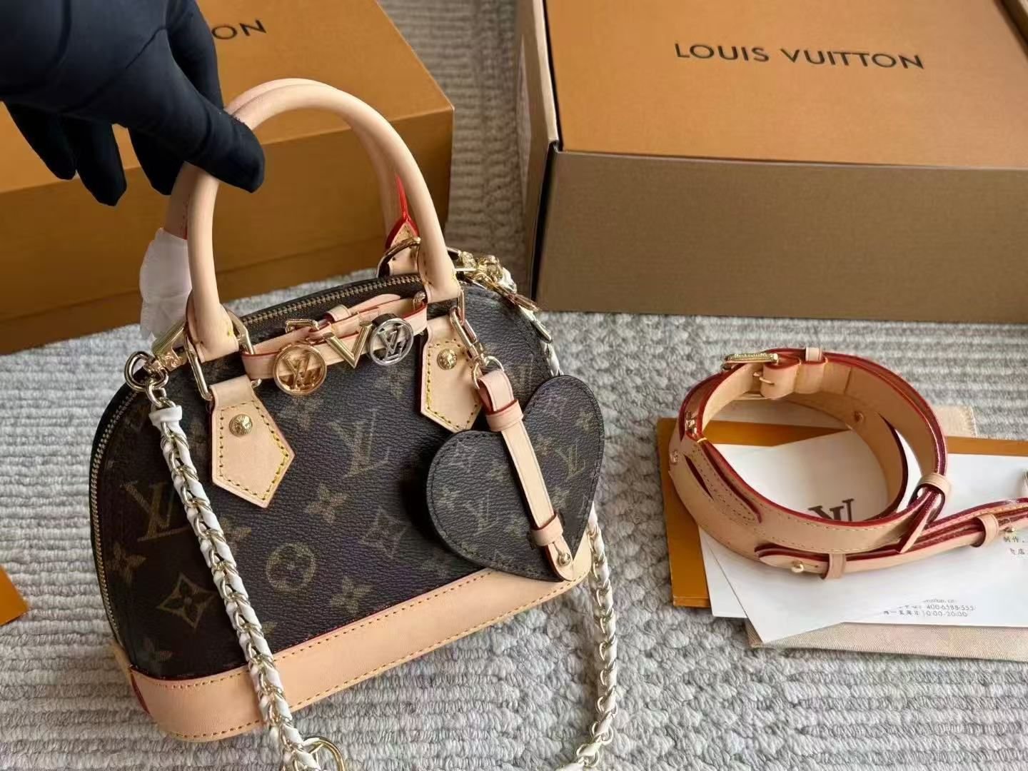LV Louis Vuitton Alma Mini #20cm